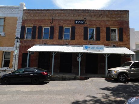 [Picture of Oddfellows and Masonic Hall 1856]